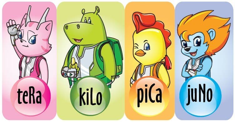 Thế Giới Truyện Tranh – tiniworld mascots