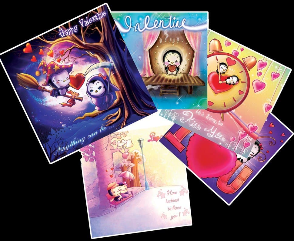 Thế Giới Truyện Tranh – greeting card 1