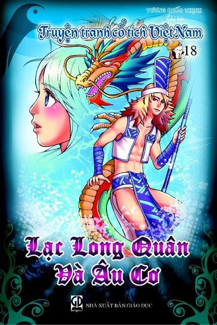 Bìa Lạc Long Quân và Âu Cơ
